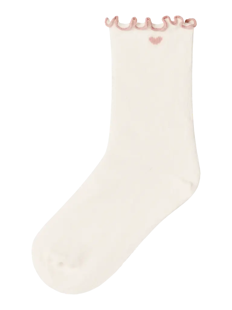 Lil' Atelier Lil atelier -Sock Coconut Milk MISTY ROSE