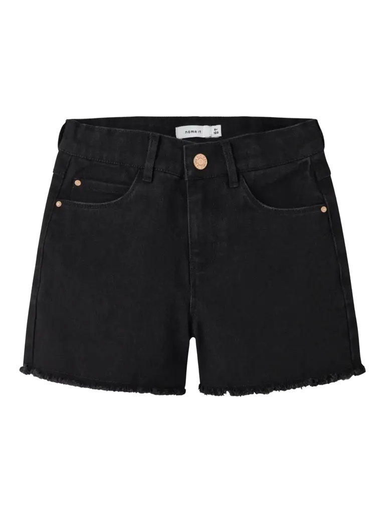 Name It Name it - HW denim mom shorts black