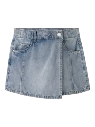 Name It name it - Falma skort medium blue denim