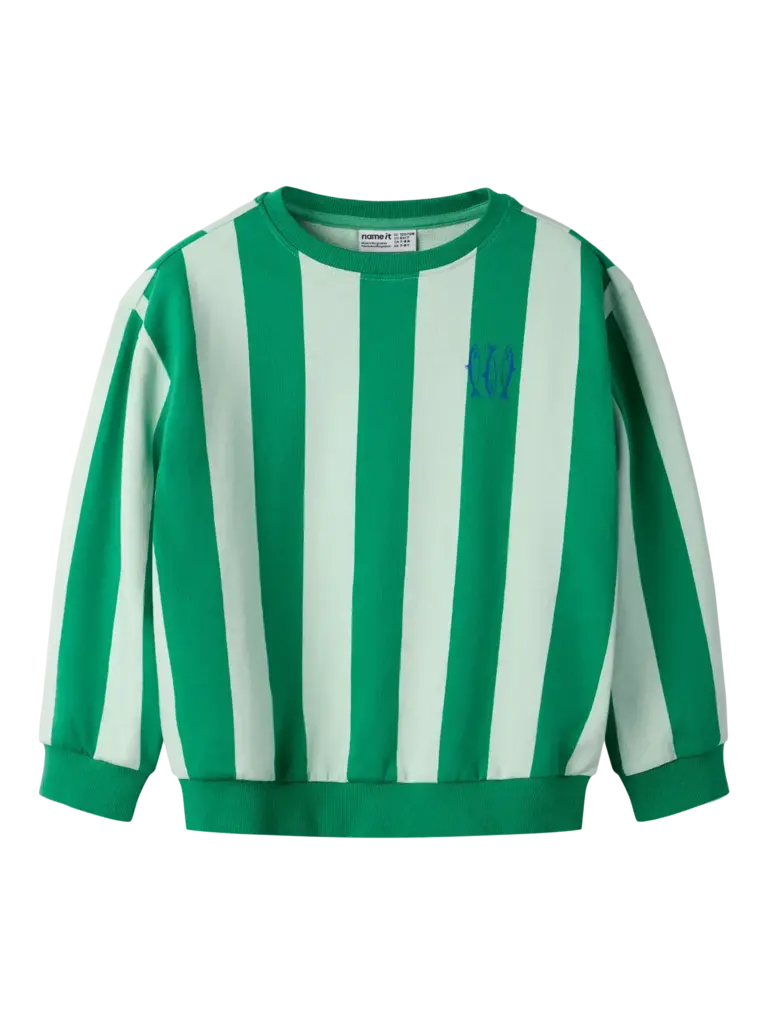 Name It Name it - Stripe sweater Jelly Bean