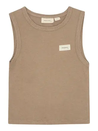 brunobruno Brunobruno - Elliot tank top walnut brown