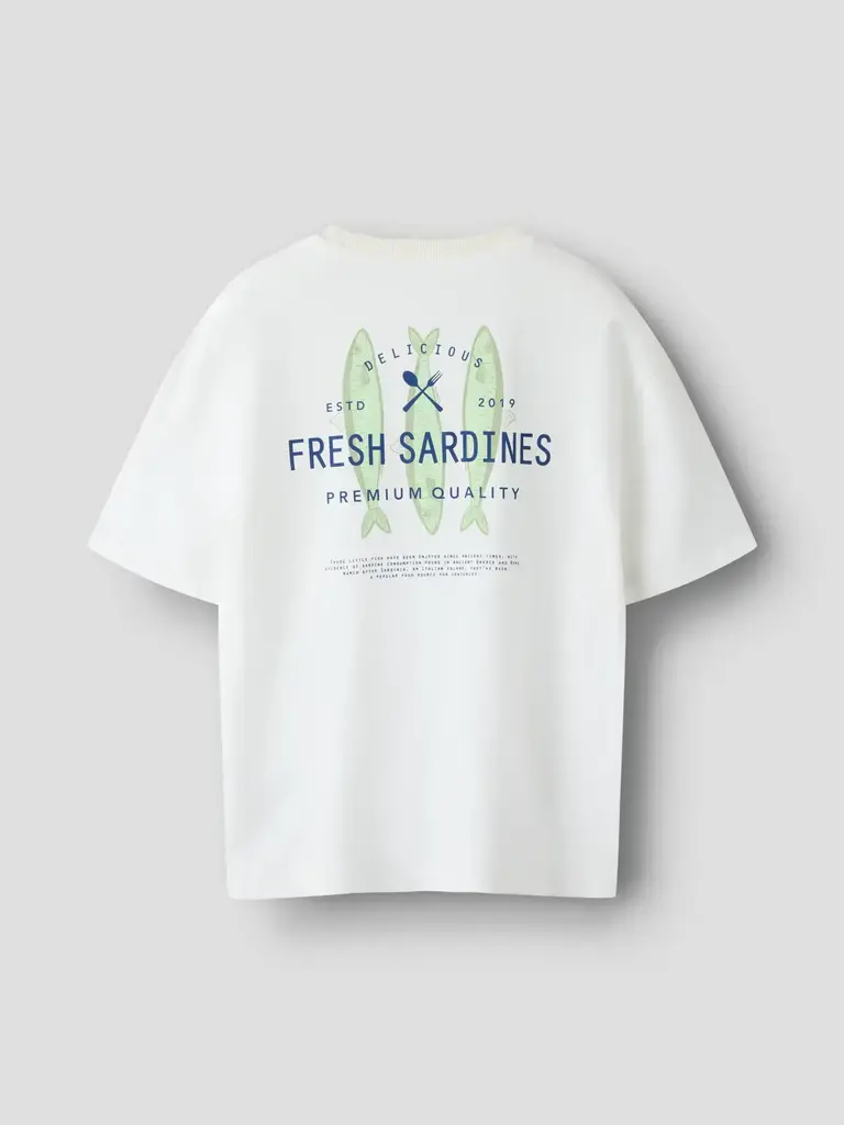 Name It Name it -  T-Shirt sardines white