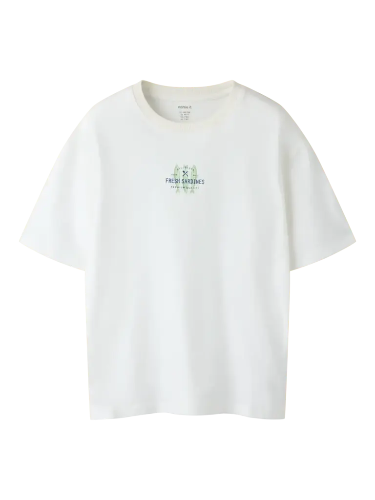 Name It Name it -  T-Shirt sardines white