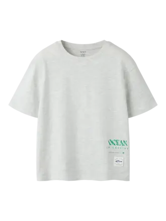 Name It Name it -  T-Shirt  Light Grey Melange