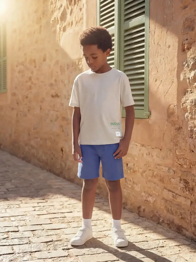 Name It Name it -  T-Shirt  Light Grey Melange