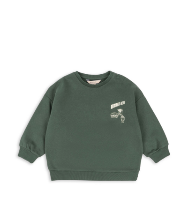 Konges Sløjd Konges slöjd -LOU SWEATSHIRT  CILANTRO