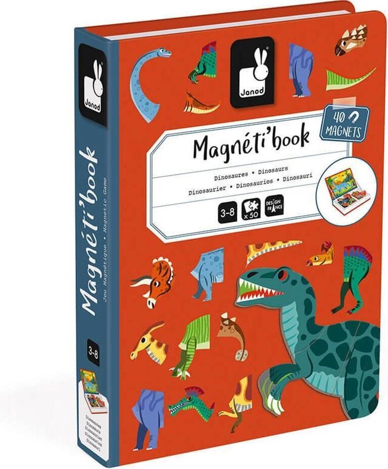 Janod Janod - Magnetibook Dinosaurus