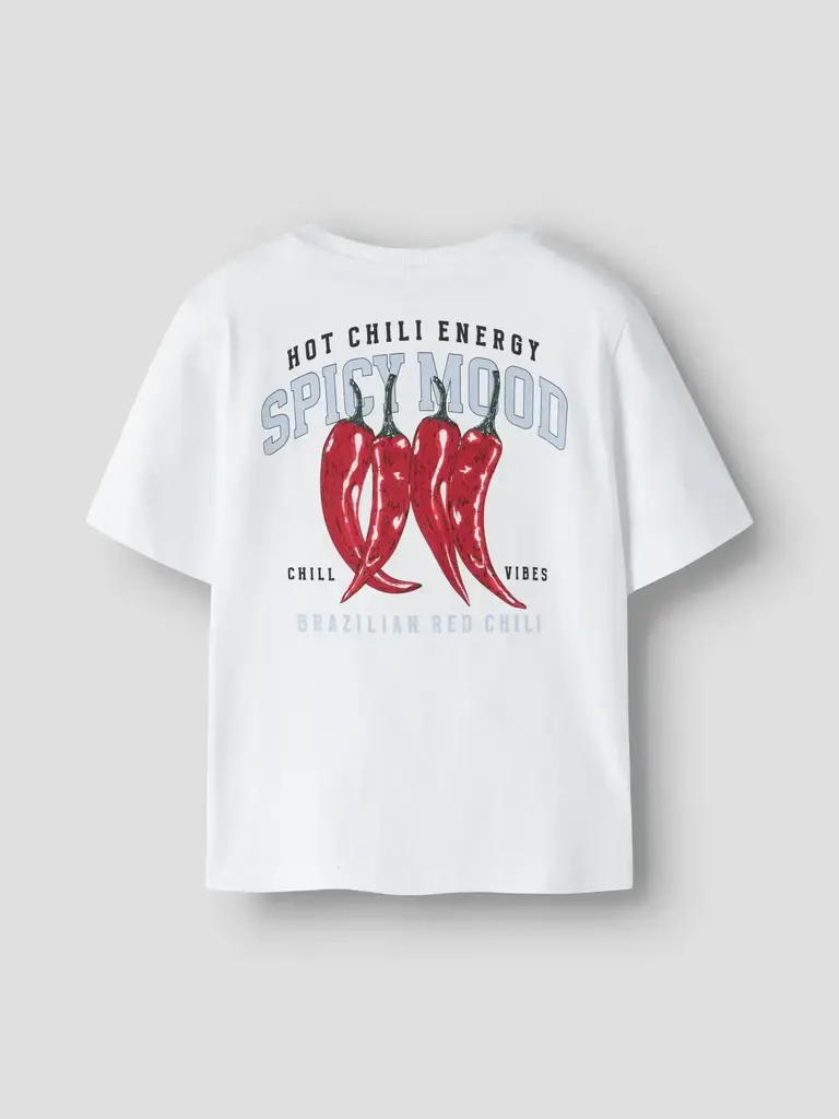 Name It Name it - T-shirt hot chili White