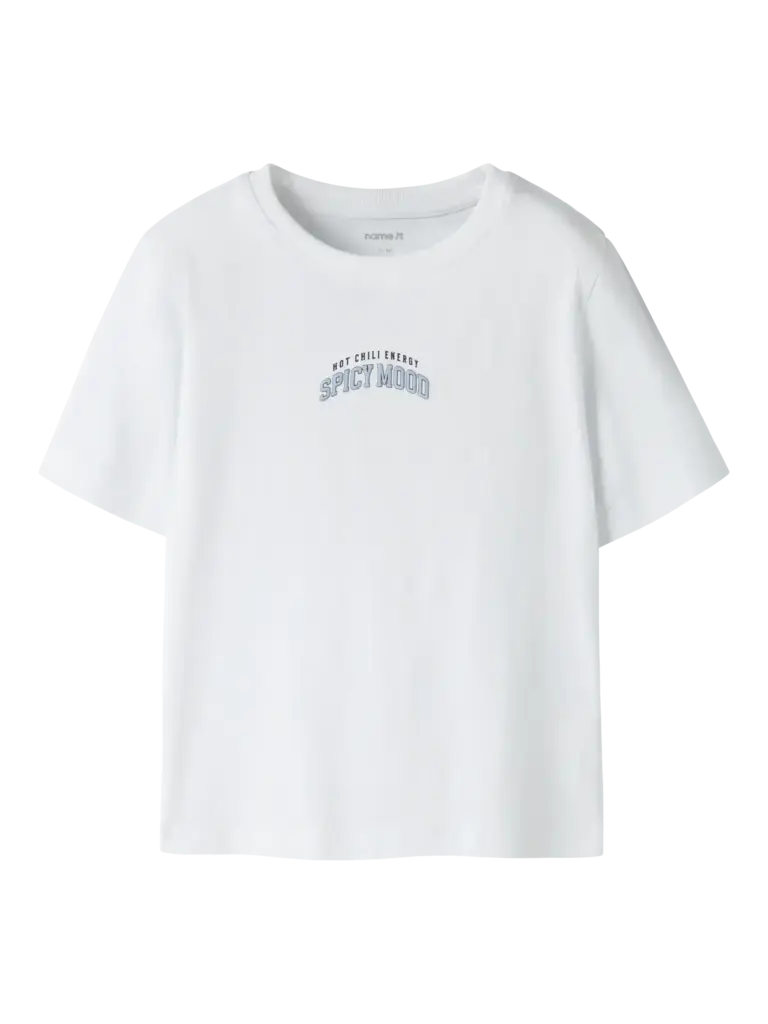 Name It Name it - T-shirt hot chili White