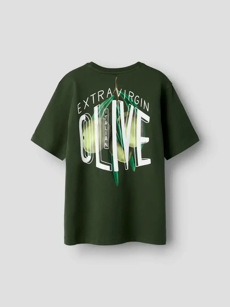 Name It Name it - T-shirt Olive Black Forest