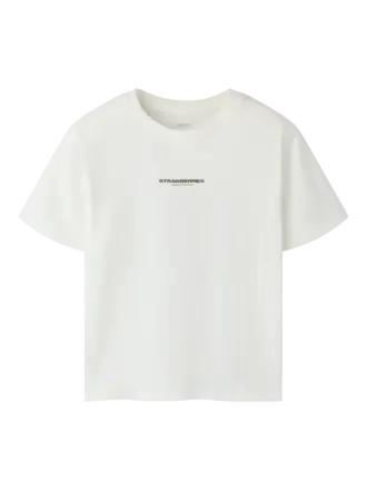 Name It Name it - T-shirt Cloud Dancer Strawberry