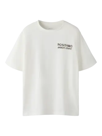 Name It Name it - T-shirt Cloud Dancer Il Limone