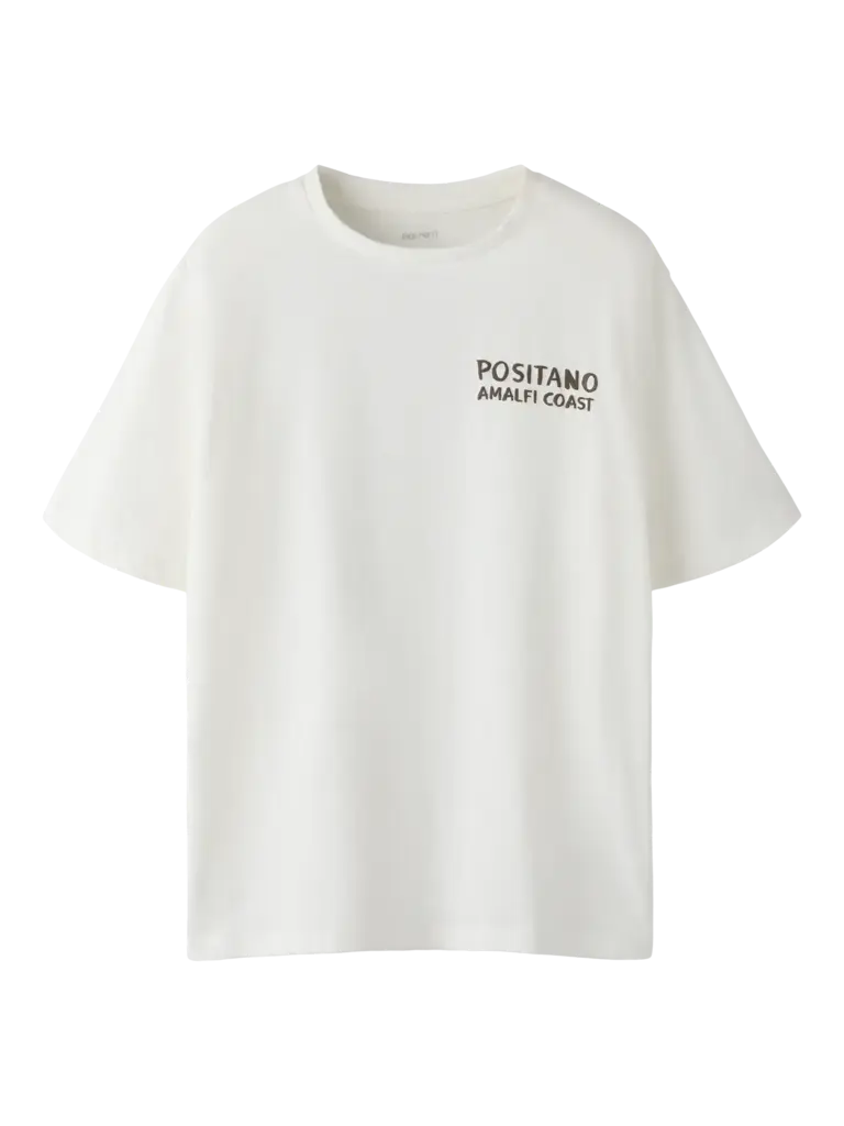 Name It Name it - T-shirt Cloud Dancer Il Limone