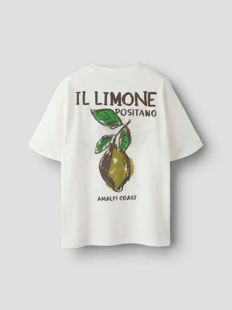 Name It Name it - T-shirt Cloud Dancer Il Limone