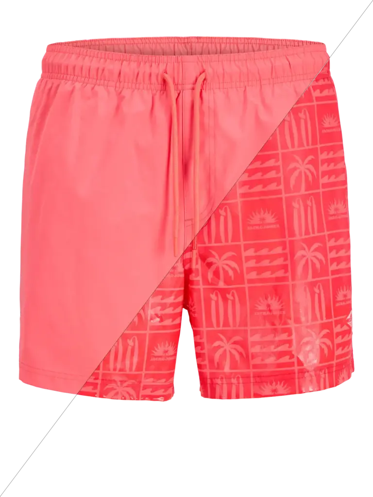 jack&jones Jack & Jones - Splash magic swim shorts coral
