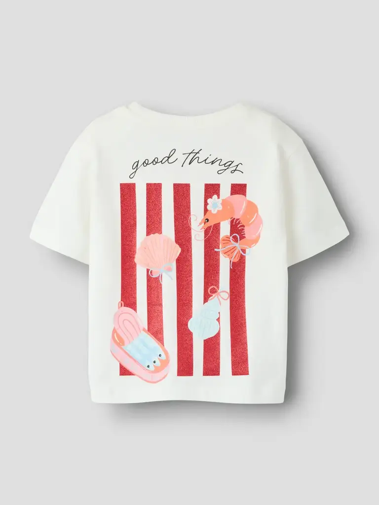 Name It Name it - T-shirt Hilla cloud dancer