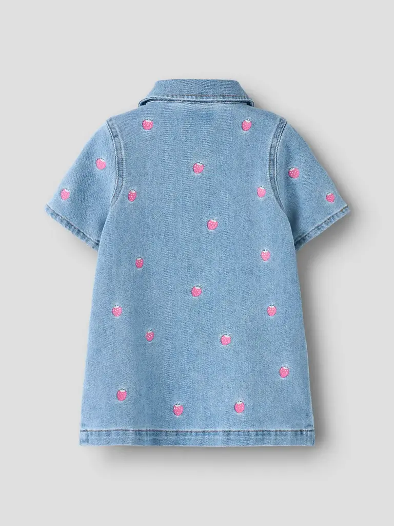 Name It name it - denim dress strawberry