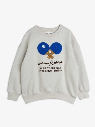 mini rodini mini rodini -Table tennis chenille sweatshirt