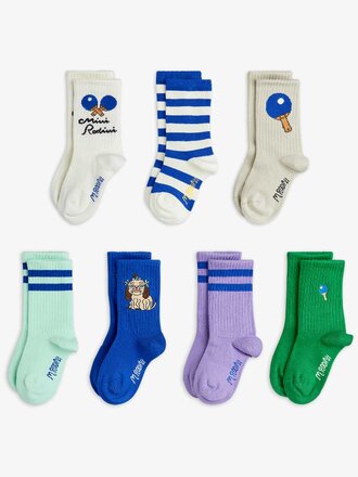 mini rodini Mini rodini -Table tennis 7-pack socks
