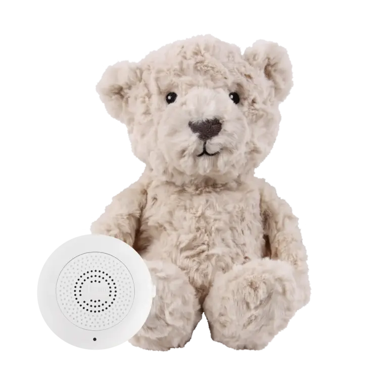 flowamsterdam Lou (beige) - Rechargeable heartbeat comforter