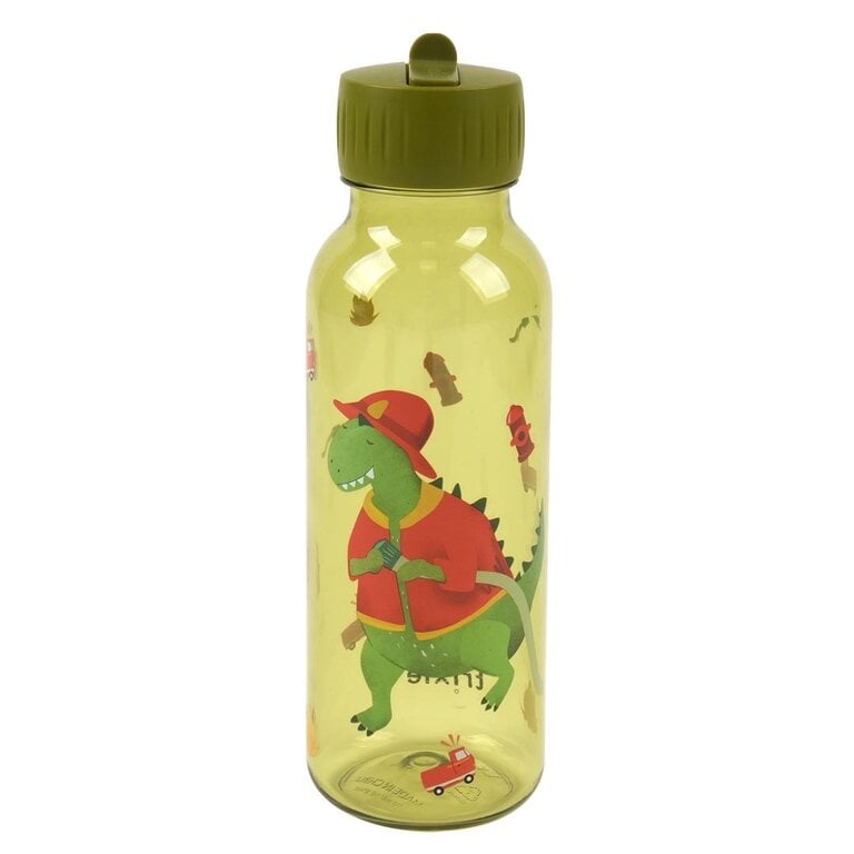 Trixie Trixie -Tritan bottle 500ml - Fireman Mr. Dino