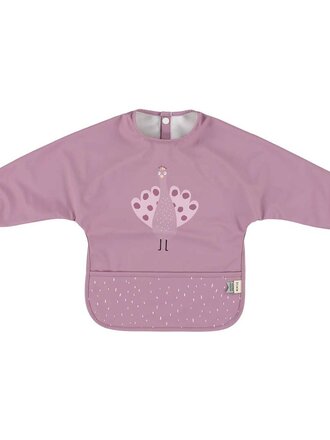 Trixie Trixie -Waterproof long sleeve bib - Mrs. Peacock