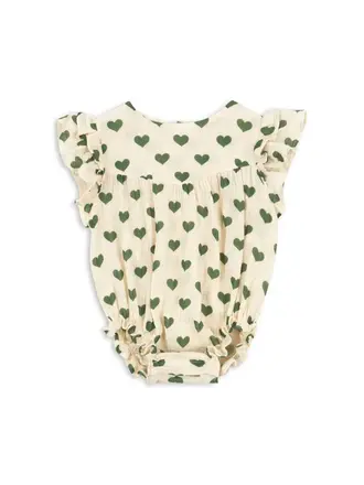 Konges Sløjd Konges slojd - coco romper heart green