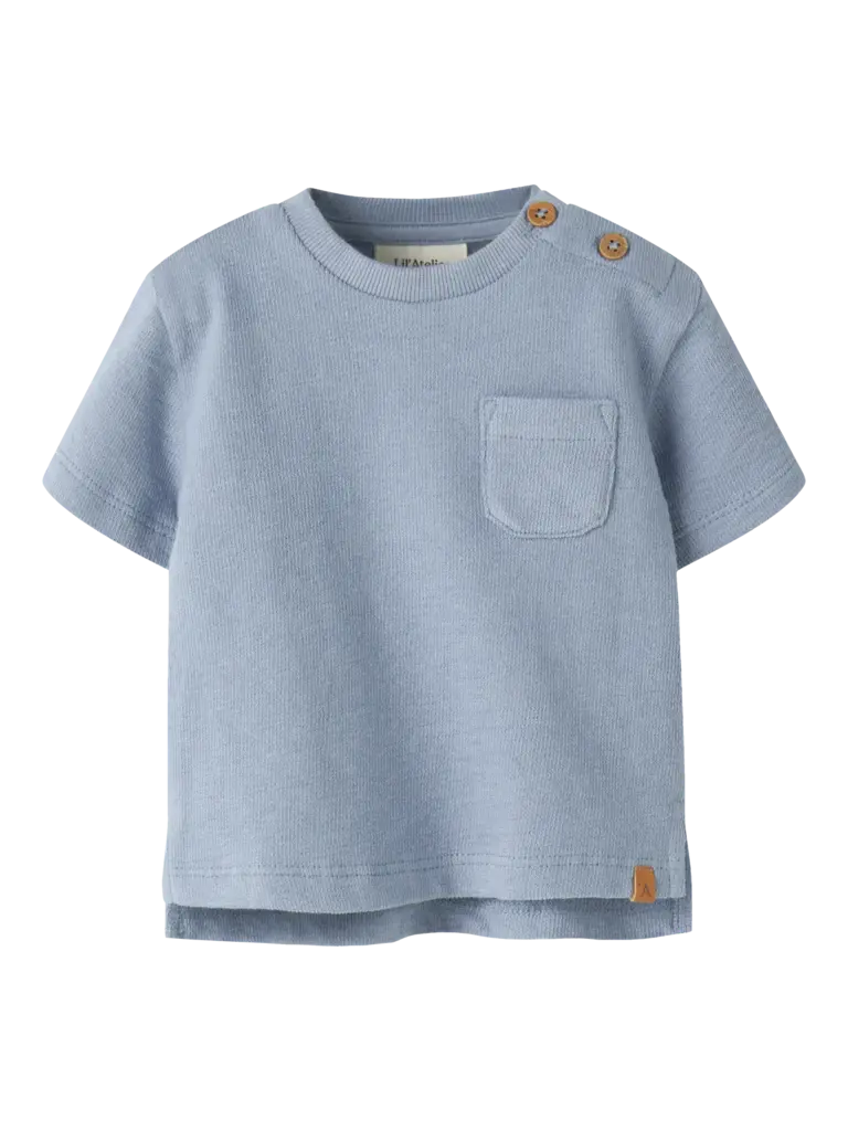 Lil' Atelier Lil atelier - Dias loose shirt dusty blue