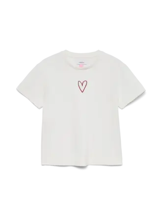 Vero moda girl Vero moda girl - Sara Heart T-shirt