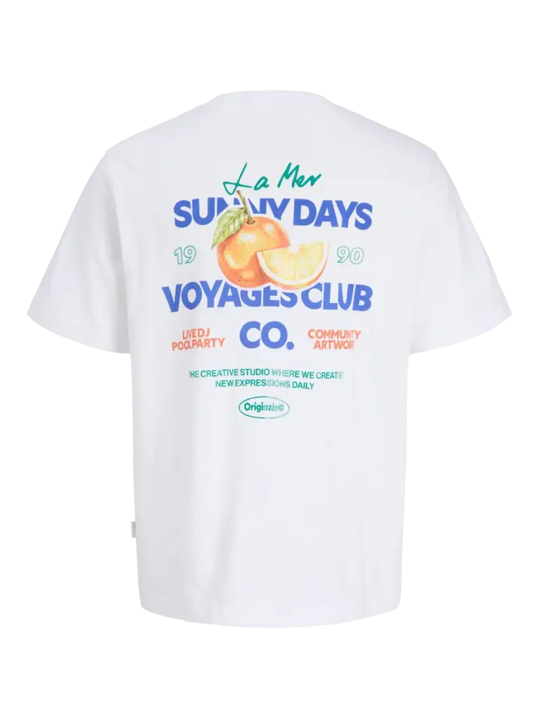 jack&jones Jack & Jones -T-Shirt Riviera Bright White