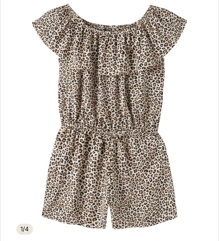 Name It Name it - mini vinaya playsuit leopard