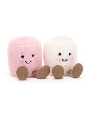 Jellycat Jellycat - Amuseable Pink and white marshmallows