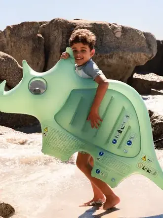 Swim Essentials Luchtbed Zwembad Dino - Groen - Dreamscape