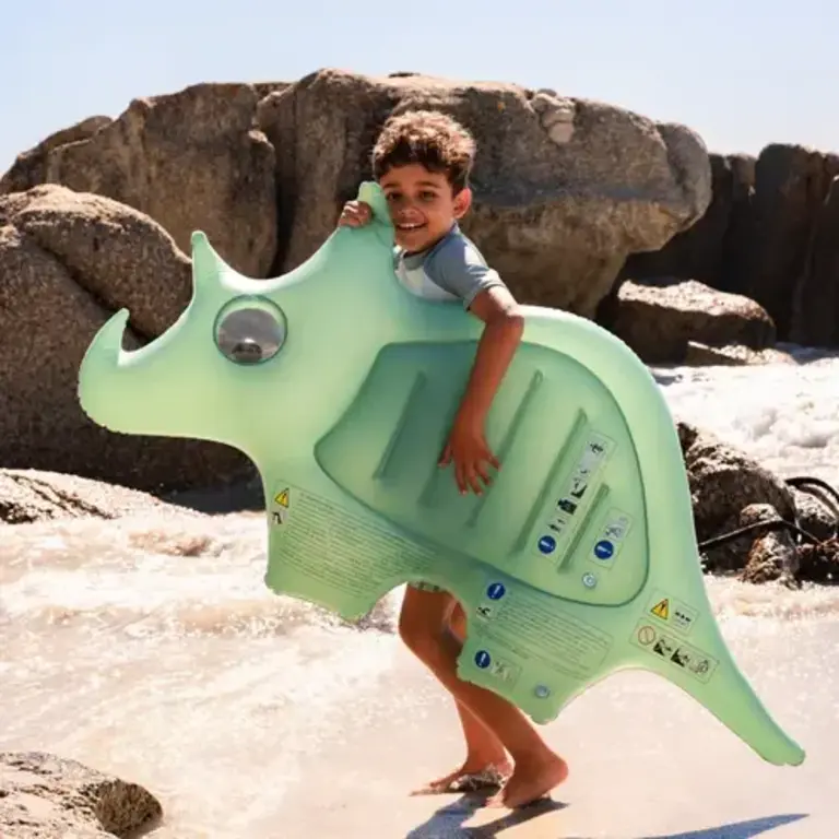 Swim Essentials Luchtbed Zwembad Dino - Groen - Dreamscape