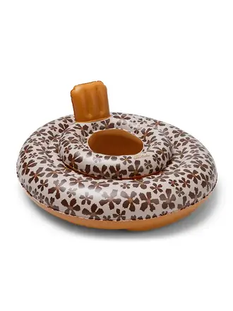 Swim Essentials baby float - orange - wild flower