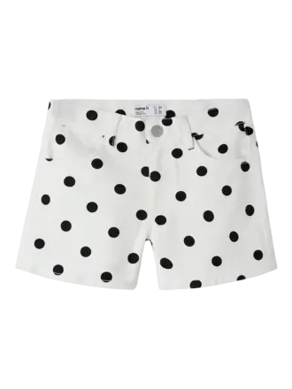 Name It Name it - Rose dnm shorts White dot
