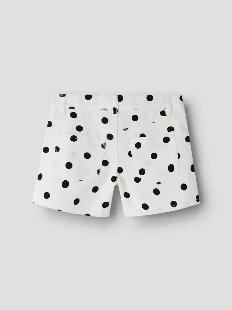 Name It Name it - Rose dnm shorts White dot