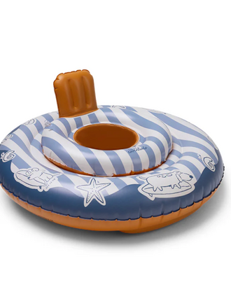 Swim Essentials Baby Float - Blauw/Rood - Surfer