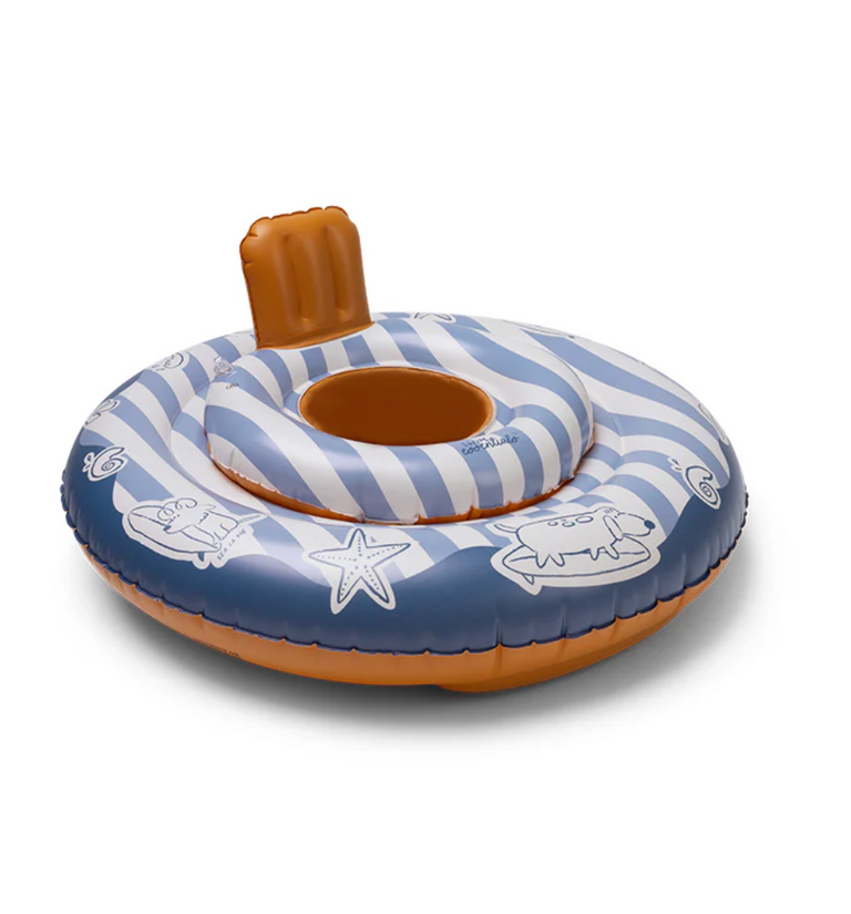Swim Essentials Baby Float - Blauw/Rood - Surfer