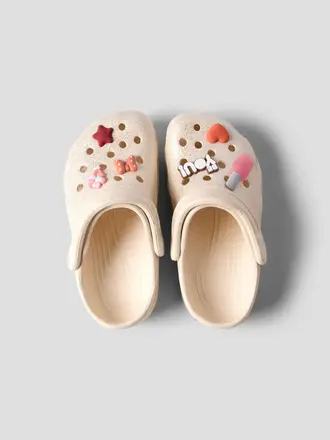 Name It Fame clogs  - Créme De Pêche Glitter