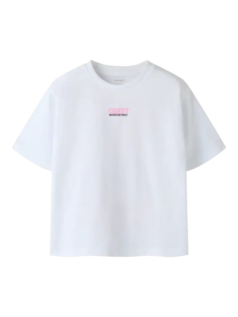 Name It Name it - Dossa T-shirt Bright White Cherry