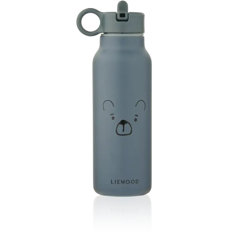 Liewood Liewood - Falk 350ML Meneer beer walvis blauw