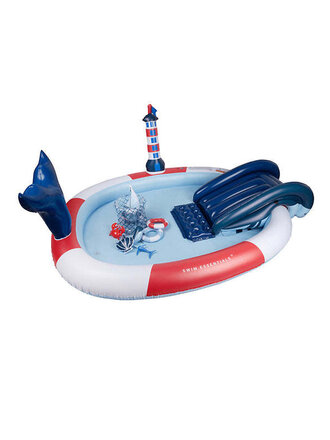 Swim Essentials Speelzwembad - Meerkleurig - Ocean Stripes
