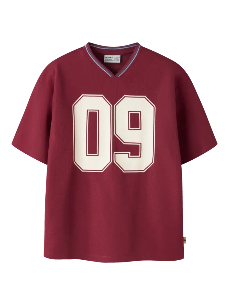 Name It Name it - Basebal shirt Rumba Red