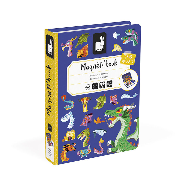 Janod Janod - Magnetibook Draken