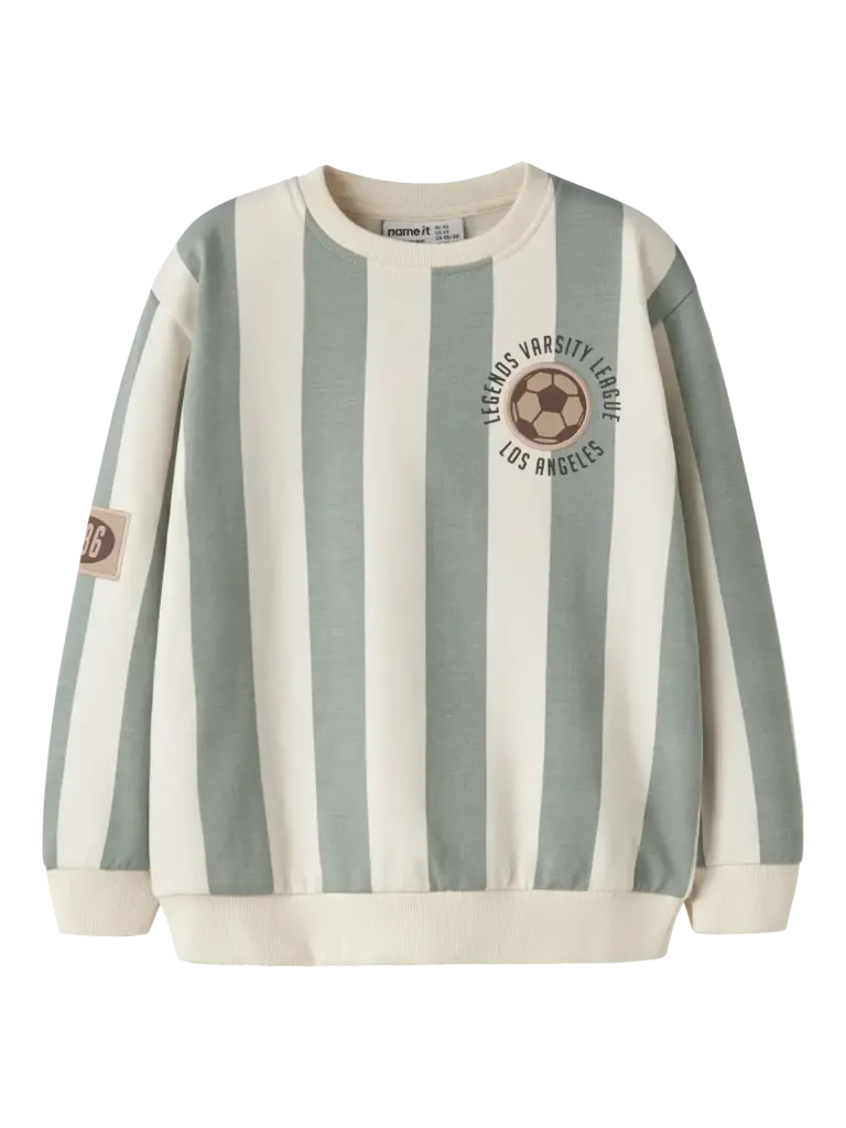 Name It Name it Sweater football Antique White