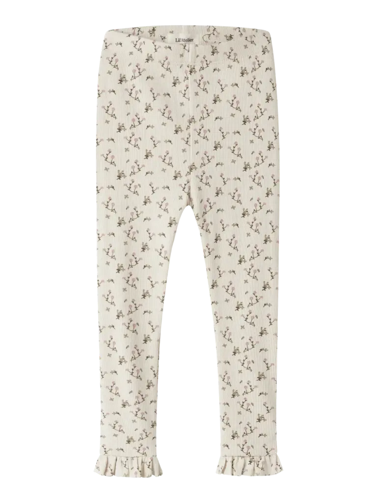 Lil' Atelier Lil Atelier -  Legging Turtledove ROSE FLOWER