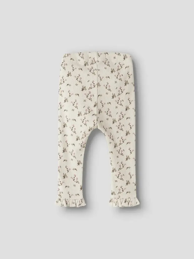 Lil' Atelier Lil Atelier - Legging baby Turtledove ROSE FLOWER