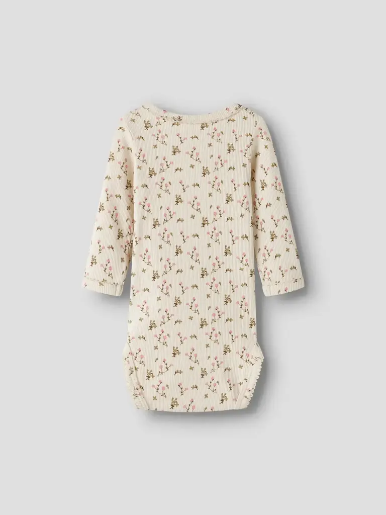 Lil' Atelier Lil atelier - romper Turtledove ROSE FLOWER
