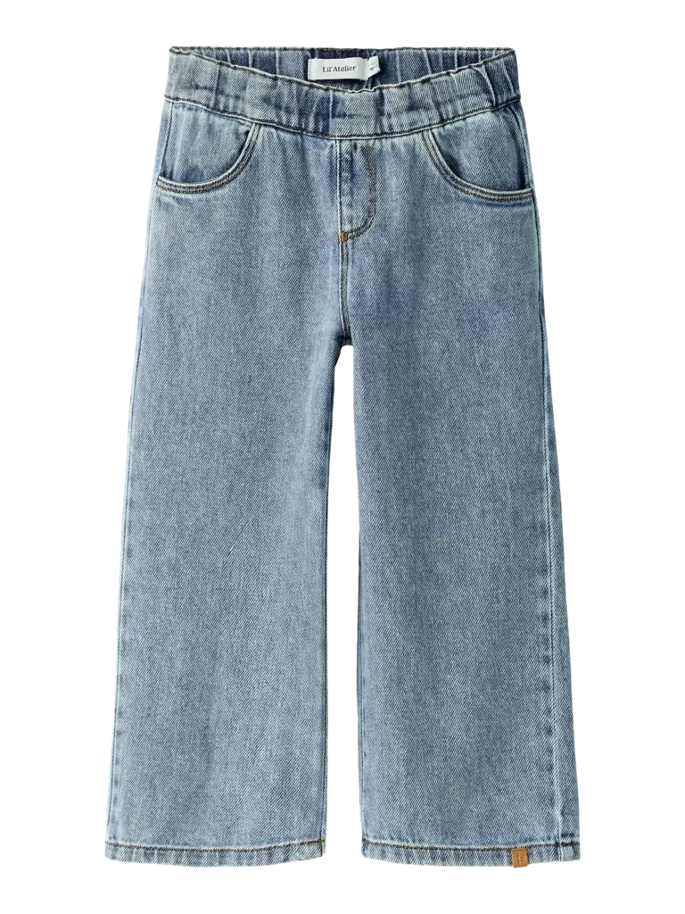 lil atelier Lil Atelier - Karole wide  jeans medium blue